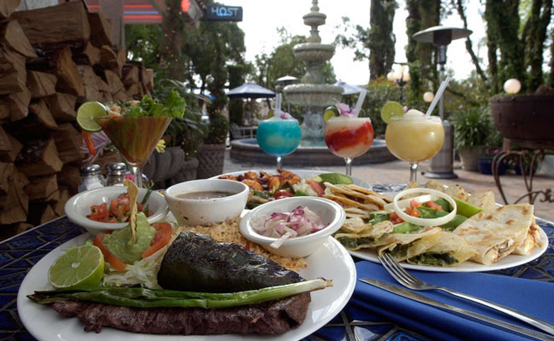 Food with patio near me