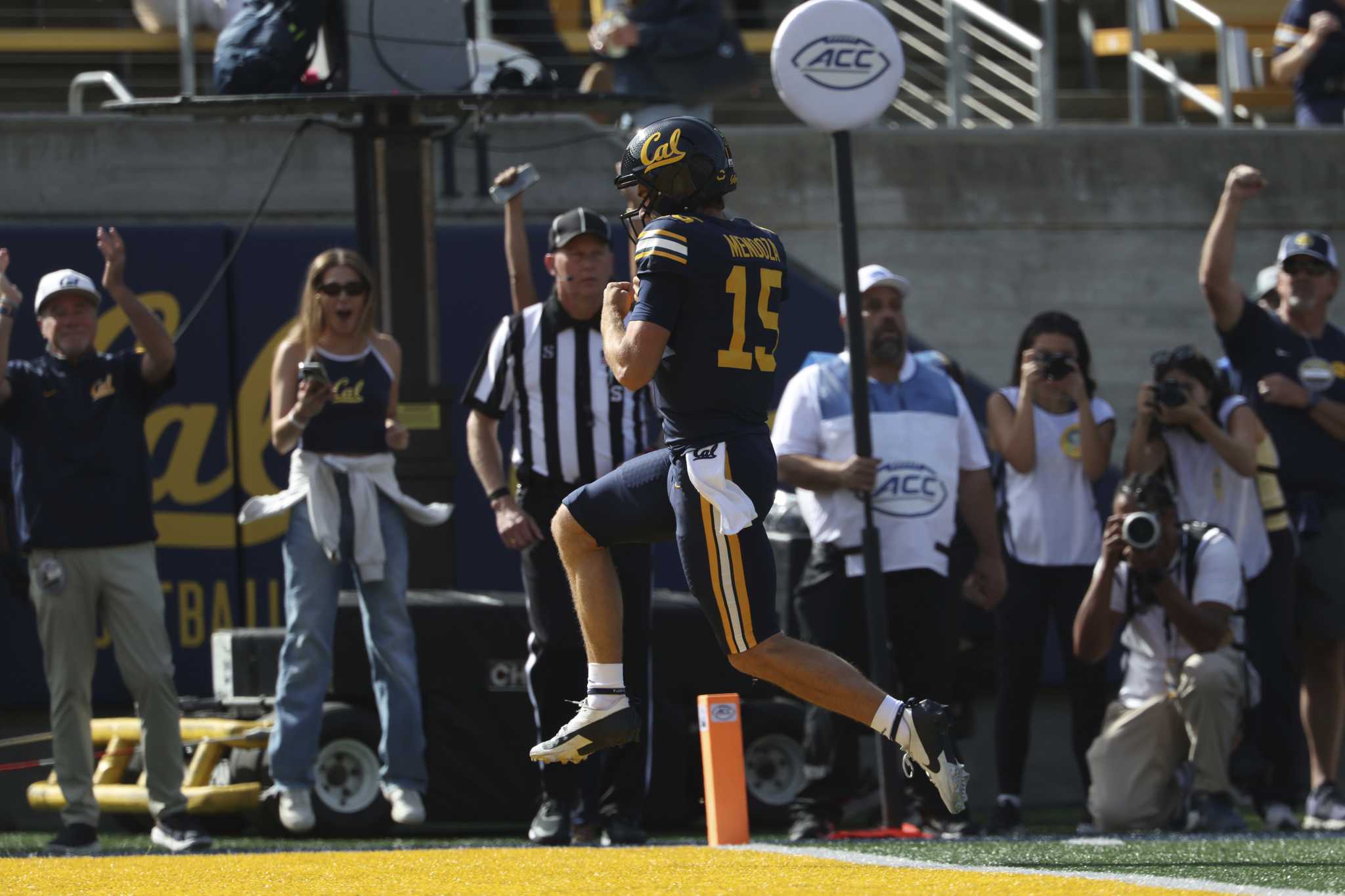 Fernando Mendoza’s careerbest game fuels Cal blowout of Oregon State