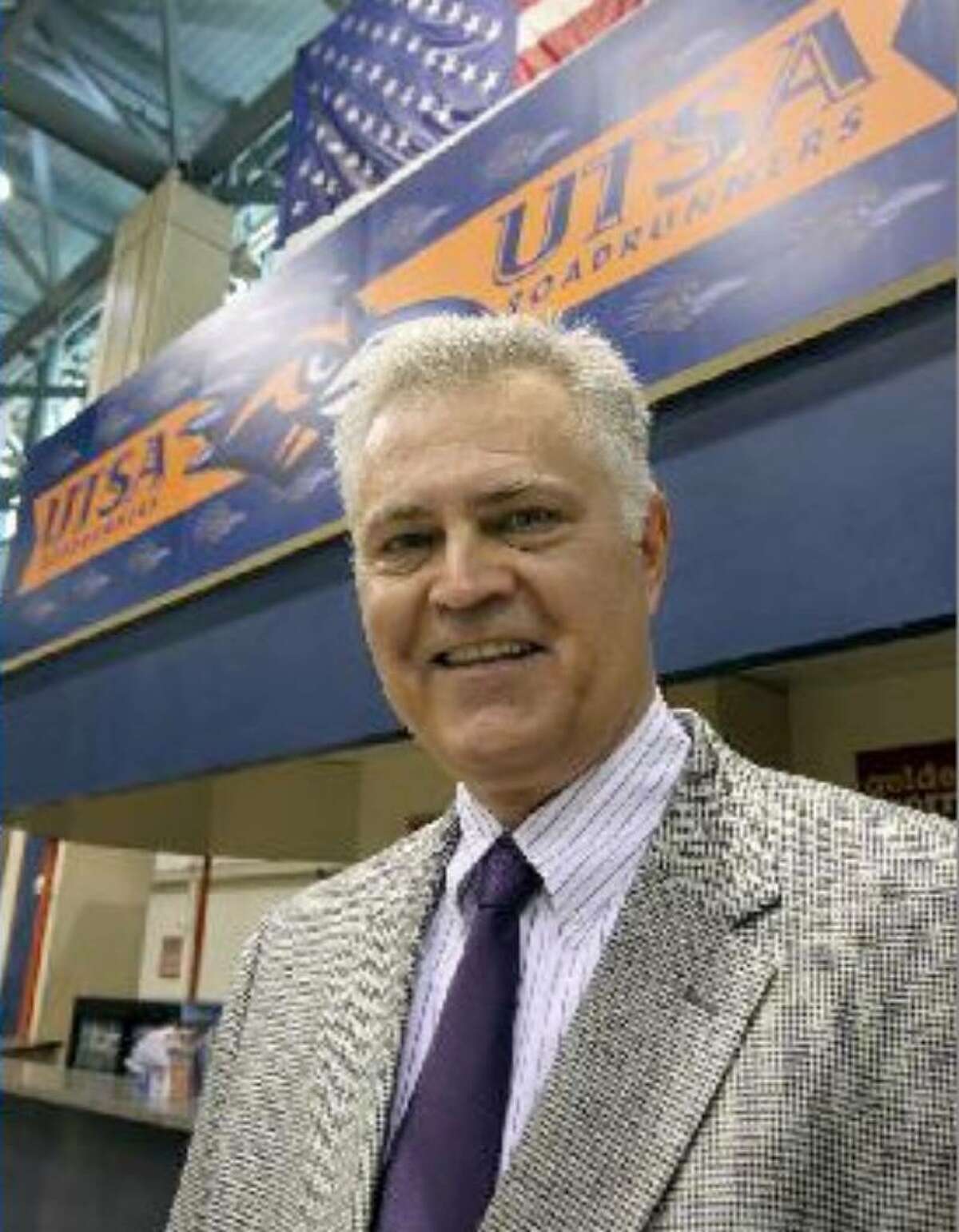 UTSA athletics marketing director Jim Goodman began with the Spurs in the early 1980s.