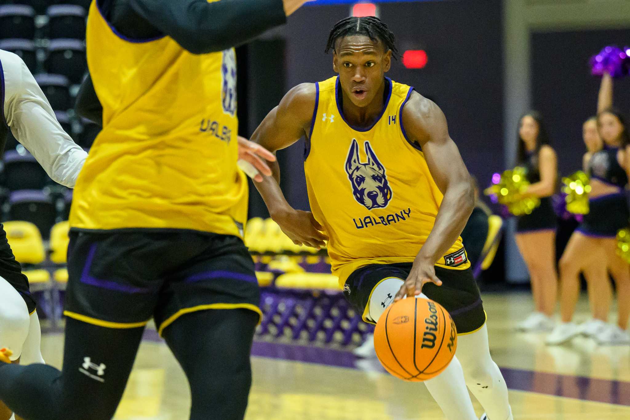 UAlbany men's basketball's Zach Matulu showing promise this preseason
