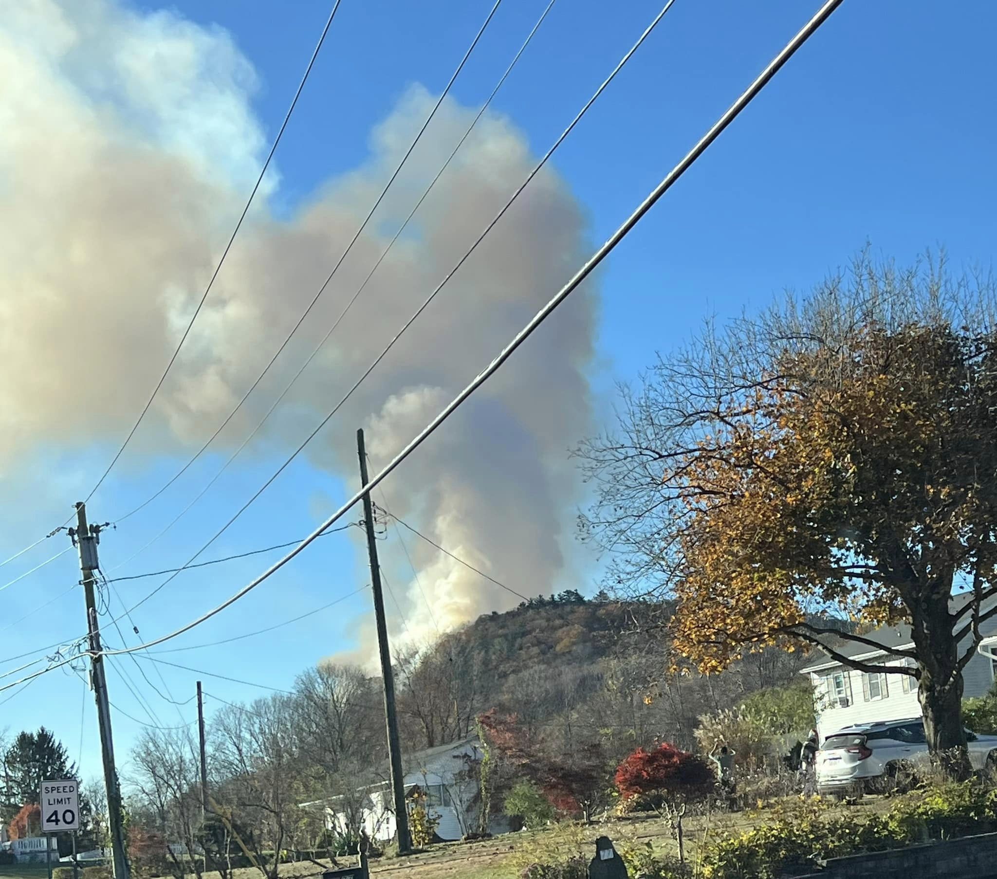 CT fire companies helping fight New York brush fire