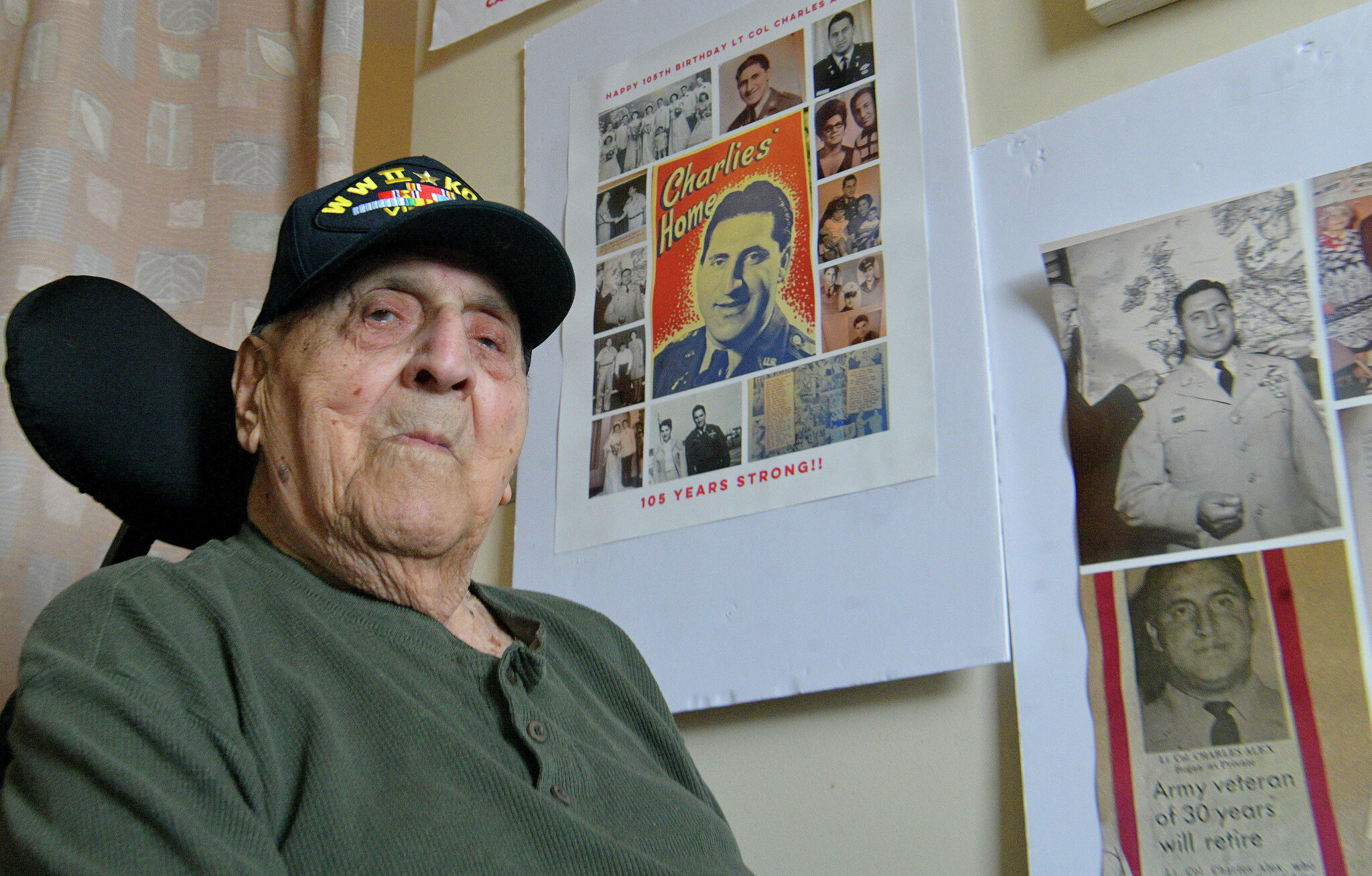 World War II veteran from CT, now 105, 'found a home' in the military