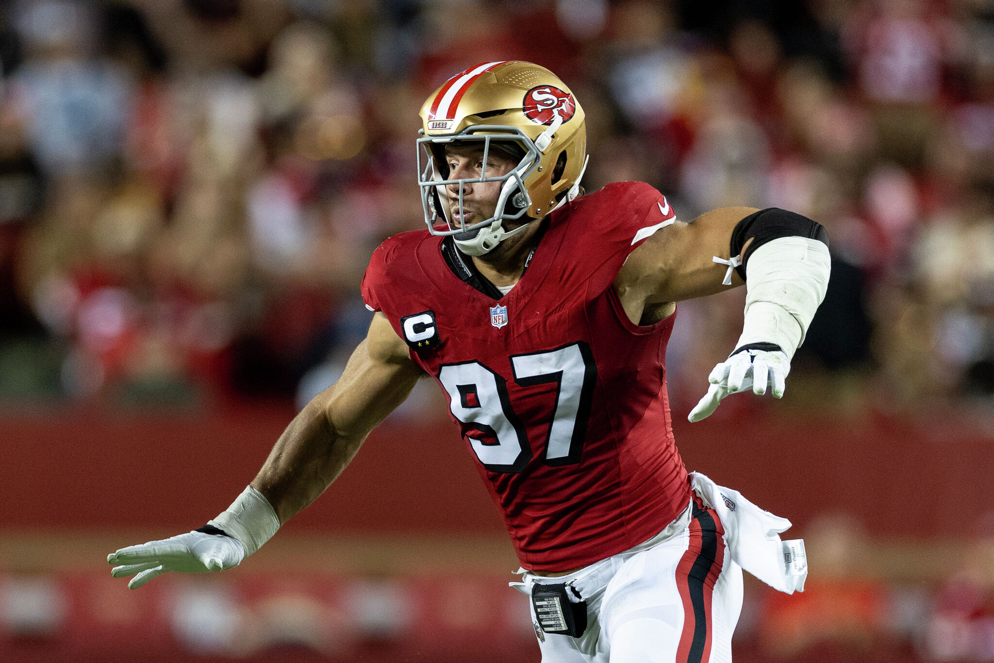 Nick Bosa Jerseys man hats outlet