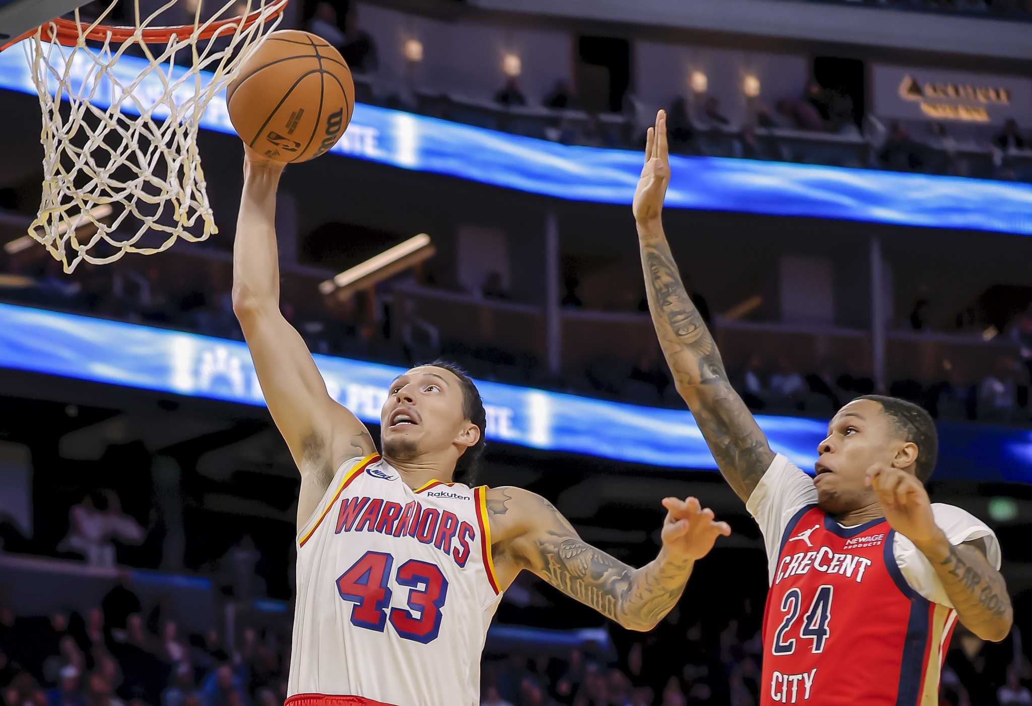 Lindy Waters III steps up to spark Warriors’ comeback win over Pels