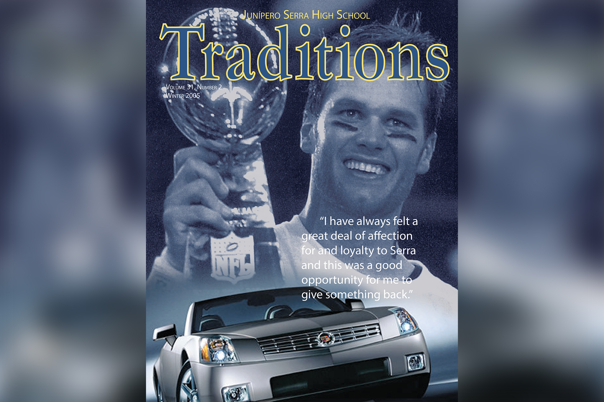 Mystery surrounds car Tom Brady donated to his Bay Area high school