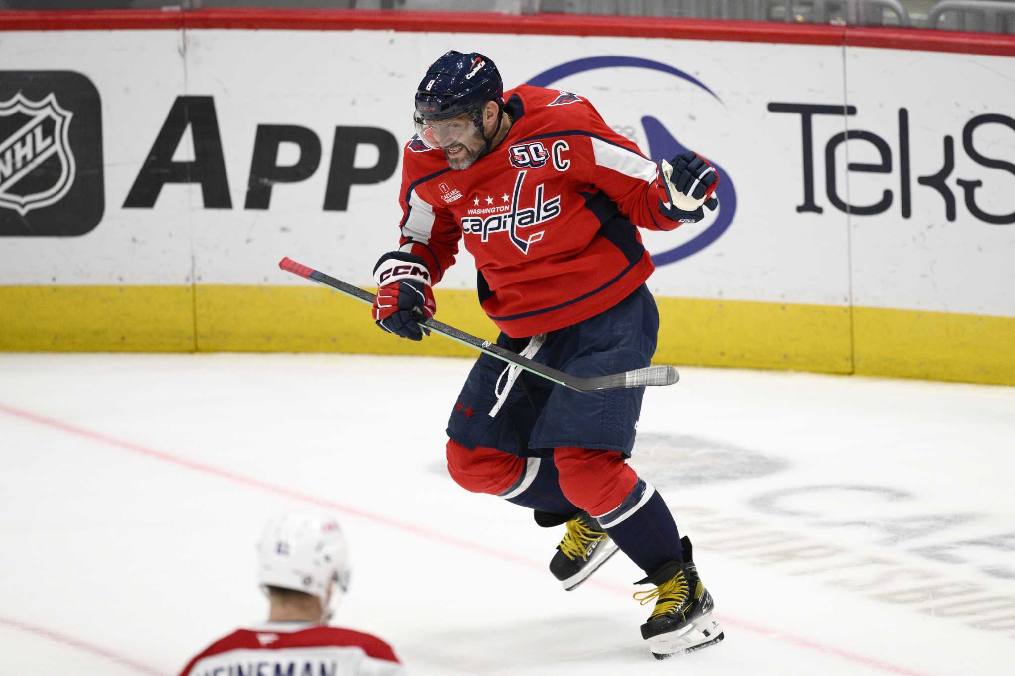 Alex Ovechkin scores his 858th goal and is on pace to break Wayne