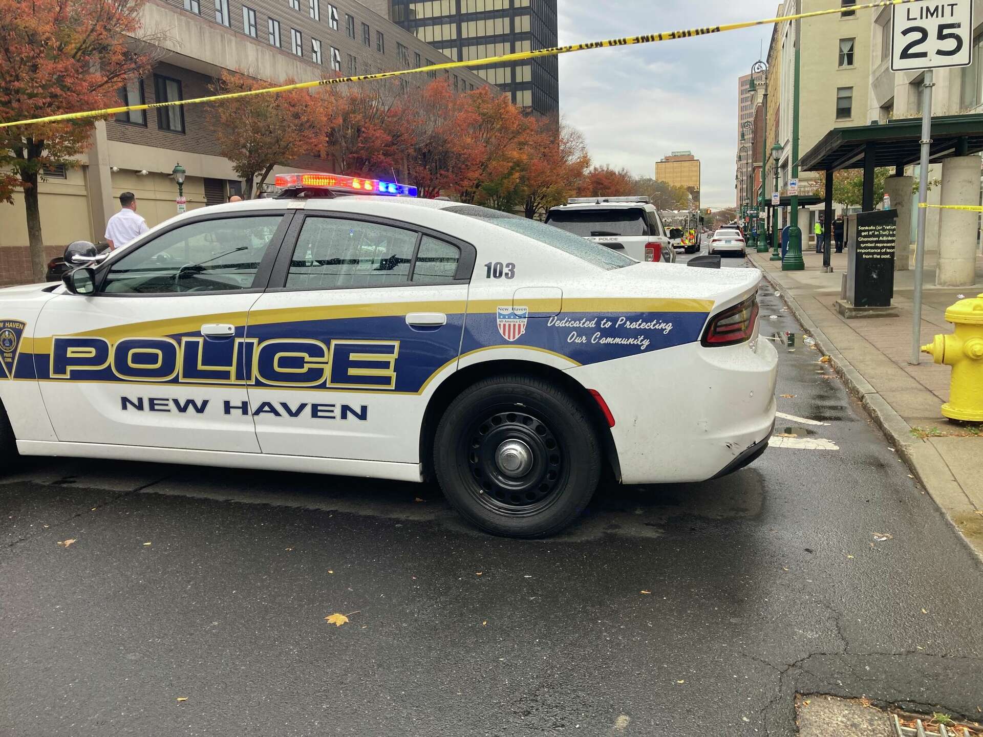 New Haven shooting injures 4 people on Church Street, police say