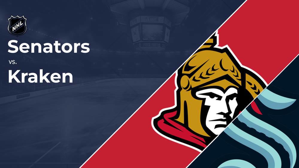 Live Stream & TV Channel for Kraken vs. Senators, Nov. 2