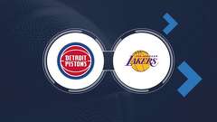 Pistons Vs. Lakers Injury Report - November 4