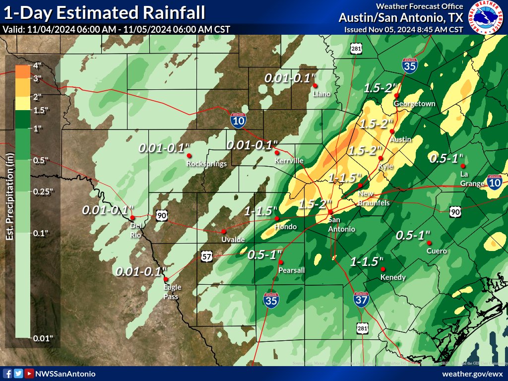 San Antonio just had its most rain since January. Here’s how much.