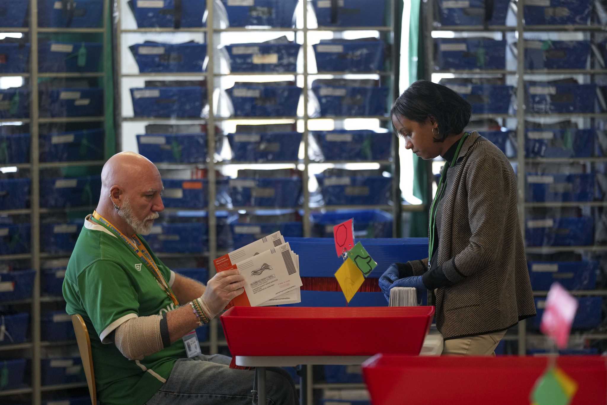 PHOTO COLLECTION US Election 2024, Counting the Votes