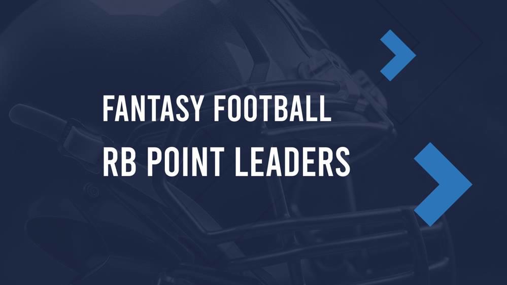 Week 10 RB Rankings Current Fantasy FB Points Leaders
