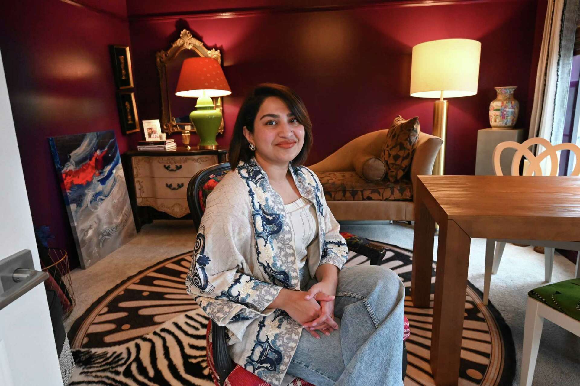 Latham interior home designer Mehnaz Khan uses color psychology