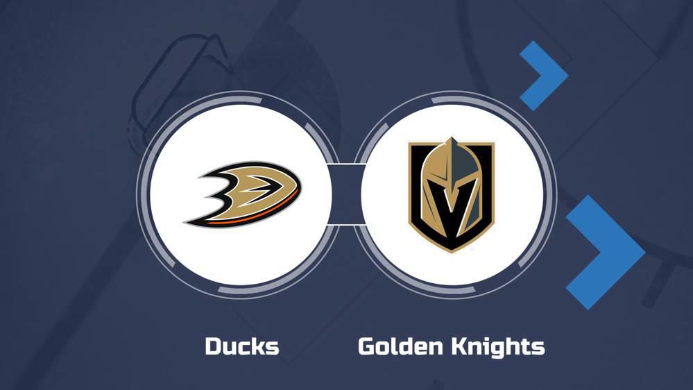 Buy tickets for Ducks vs. Golden Knights on December 4
