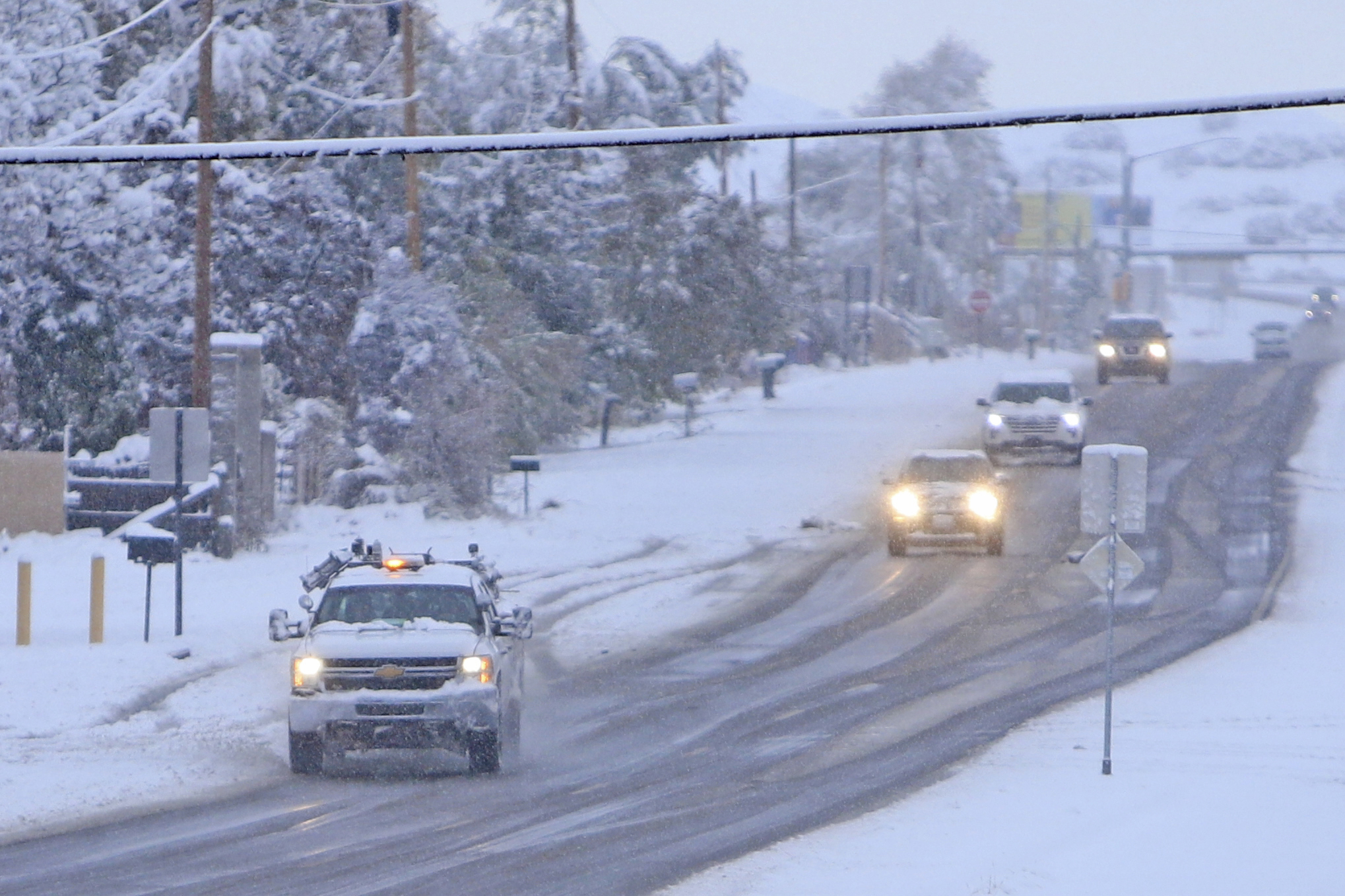 Ten of thousands left without power as winter storm rolls over New Mexico