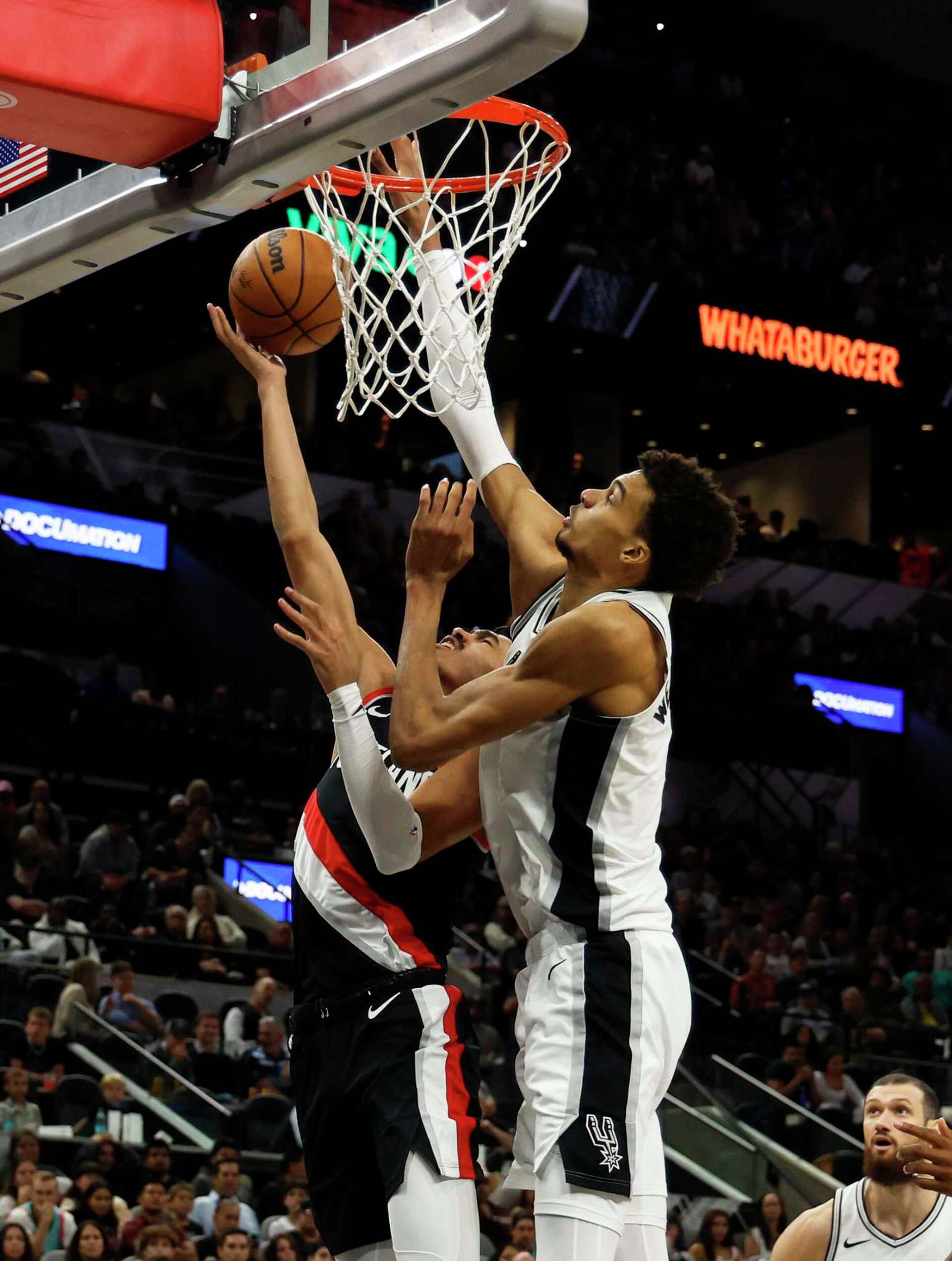 Dynamic Spurs Beat Trail Blazers 120-108 Without Wembanyama To Take 2-1 Series Lead Landscape Art Dynamic Spurs Beat Trail Blazers 120-108 Without Wembanyama To Take 2-1 Series Lead Landscape Art