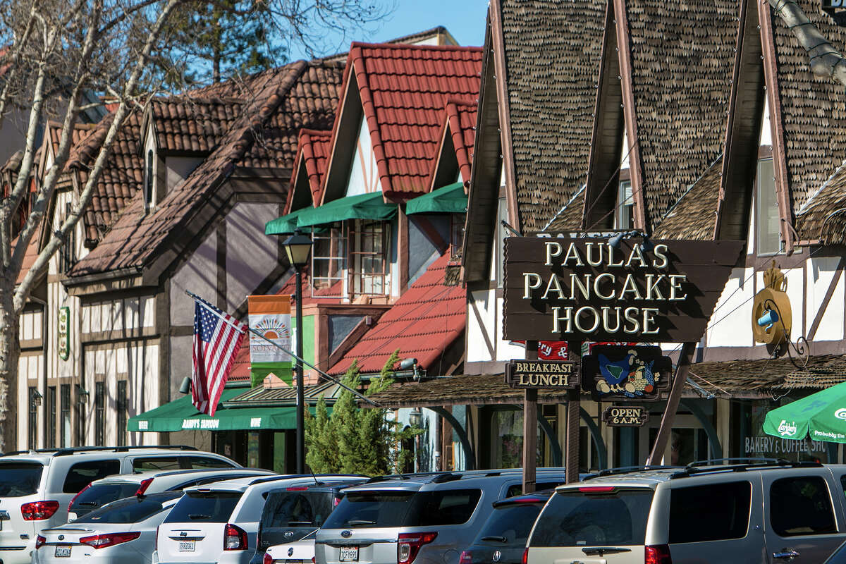 This quirky Danish community, with its windmills and old world architecture, draws thousands of tourists each as viewed on February 10, 2015, in Solvang, California.