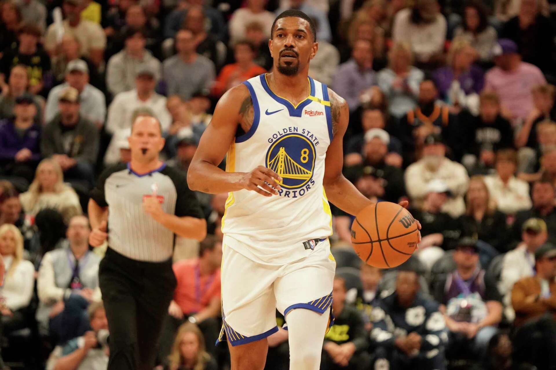 Warriors' De'Anthony Melton out with knee injury, scrambling rotation