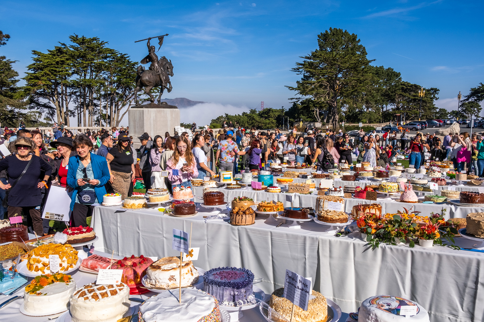 More than 600 cakes take over SF museum at whimsical cake picnic