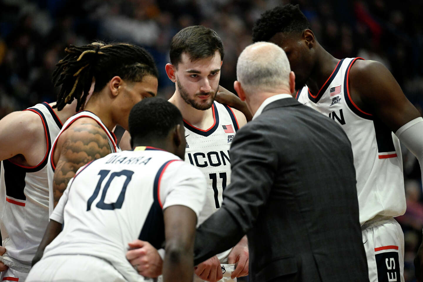 Alex Karaban, Liam McNeeley Lead UConn Men's Basketball Rout