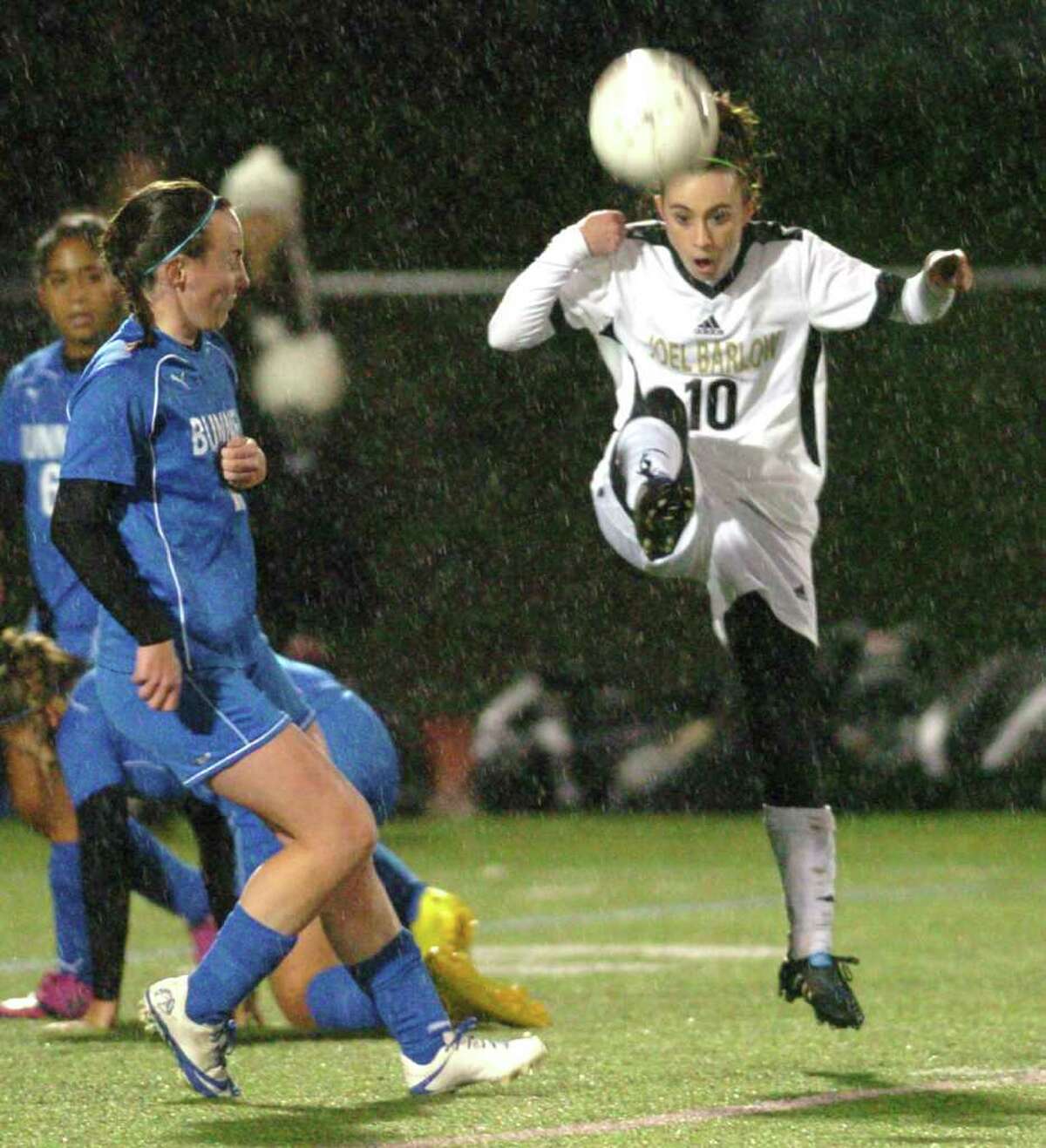 Raining champions: Barlow girls capture SWC soccer title