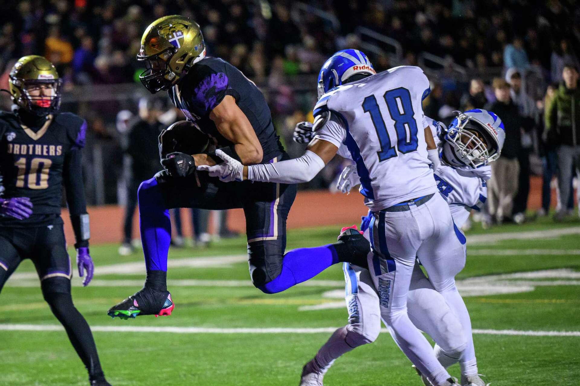 CBA holds off Shaker to win Section II Class AA football title