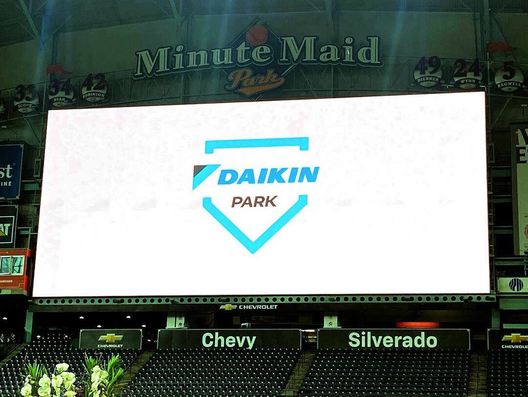 Houston Astros Daikin Park replaces Minute Maid Park