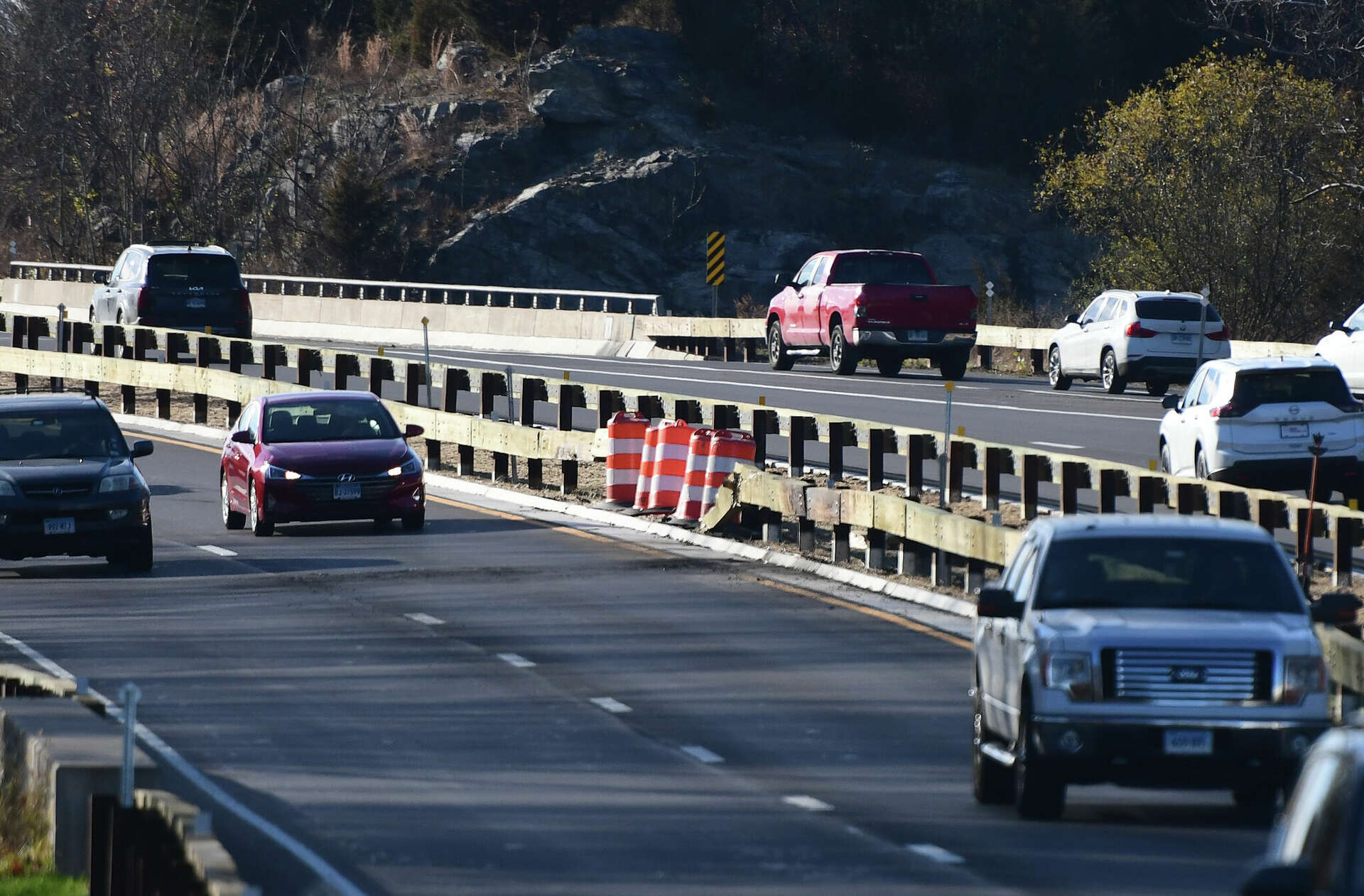 Fiery 3 Merritt Parkway reopens in Norwalk after fiery 3-car crash: Officials