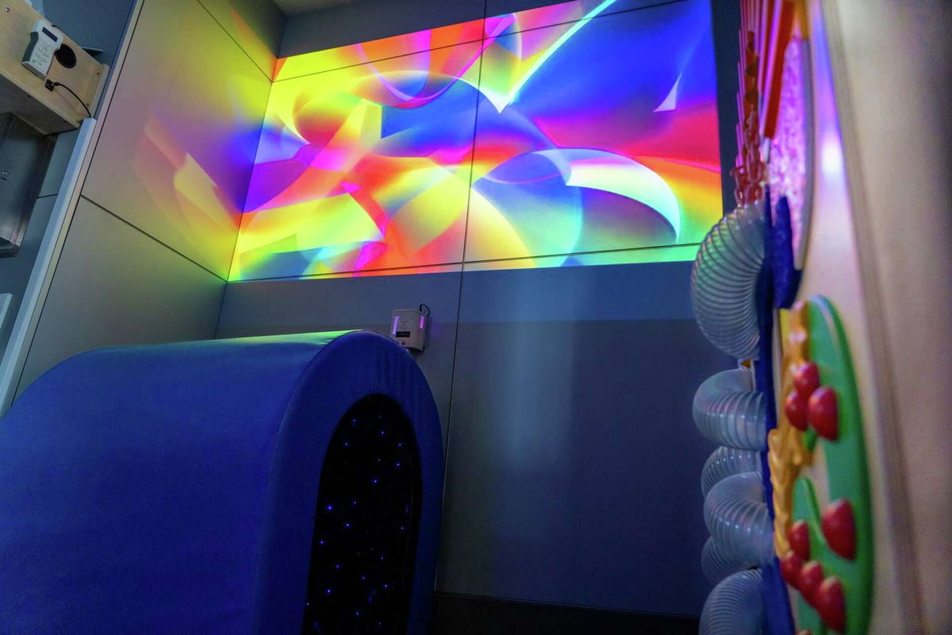 New sensory room at IAH in Terminal D before Thanksgiving travels