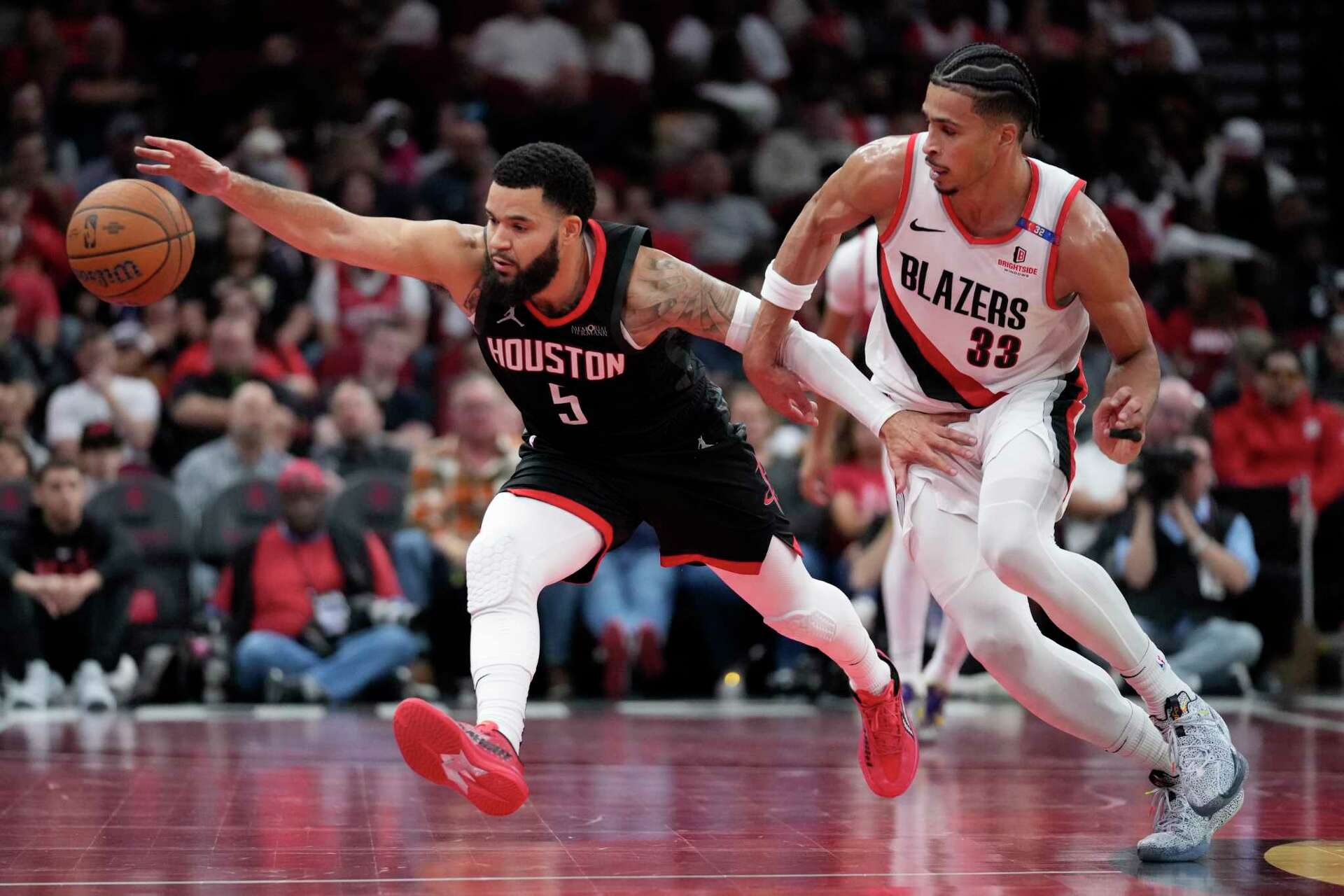 Dillon Brooks scores a seasonhigh 28 to lead the Rockets past the Trail Blazers 11688