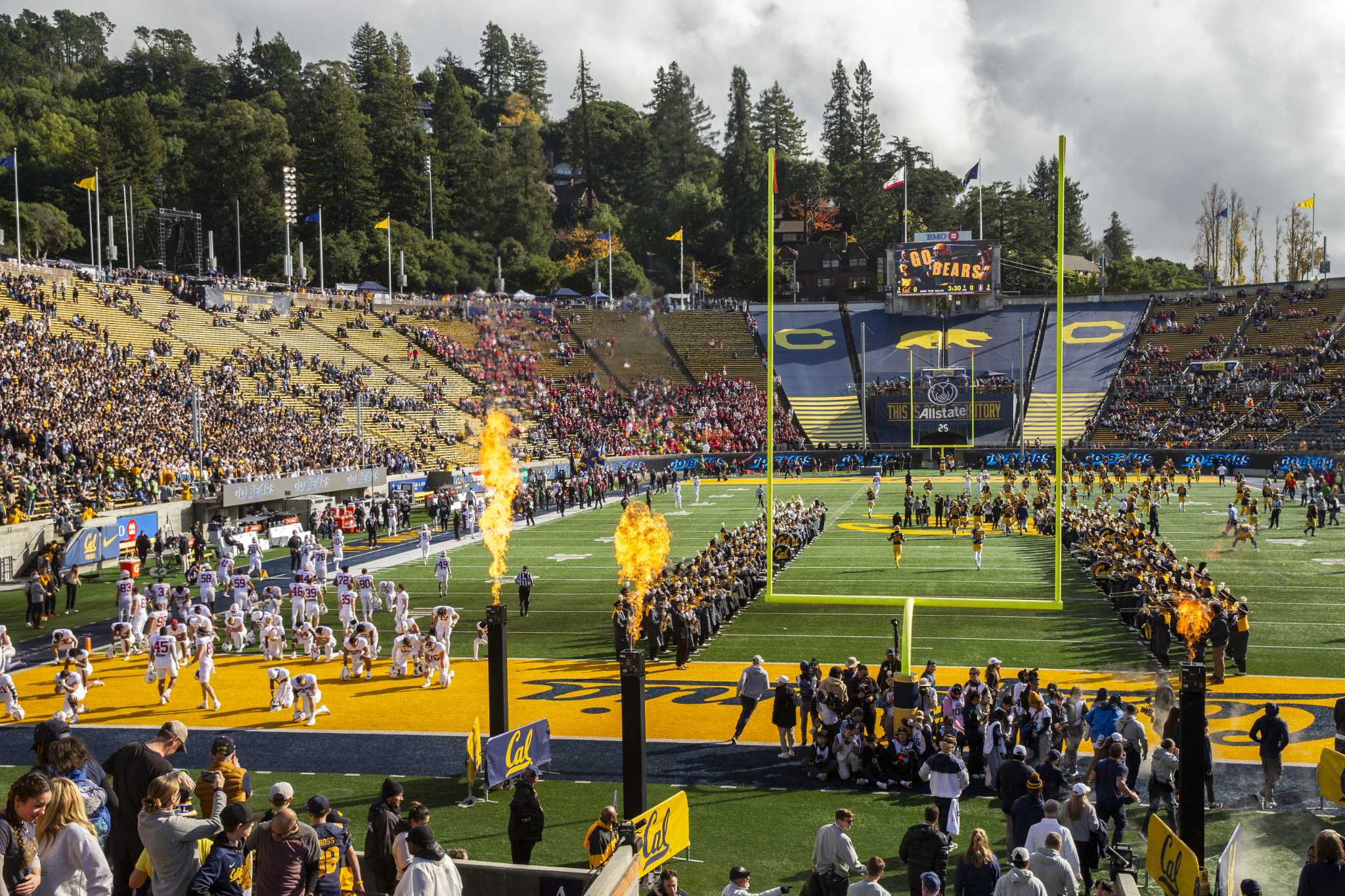 Cal lands sponsorship deal with AI firm, including logos, field naming