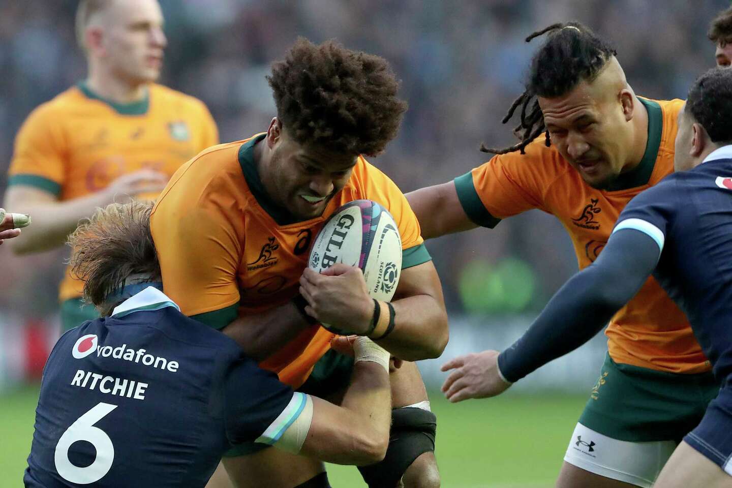 Scotland beats Australia to end Wallabies' Grand Slam rugby hopes