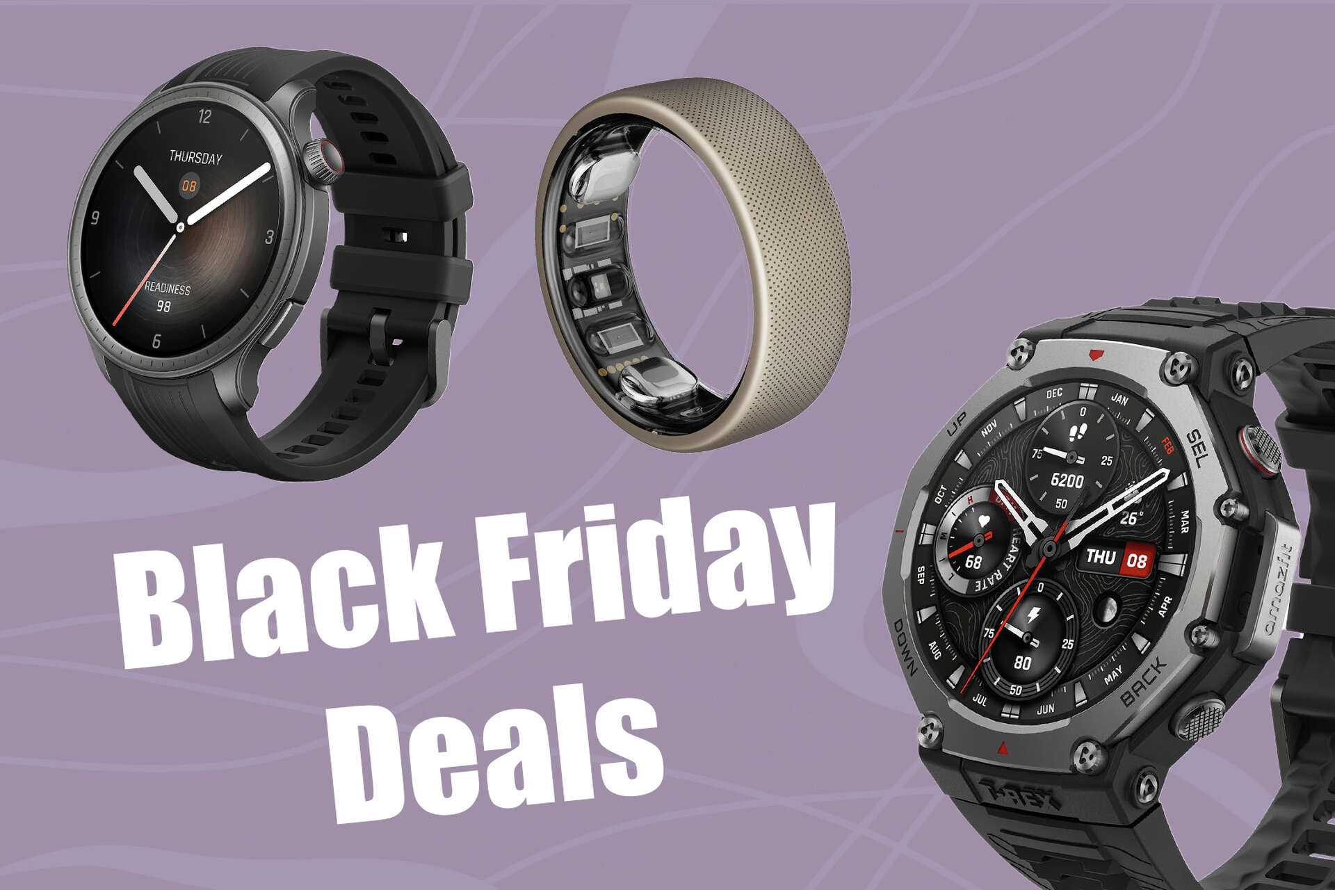 Save up to 25 on Amazfit smartwatches and rings this Black Friday