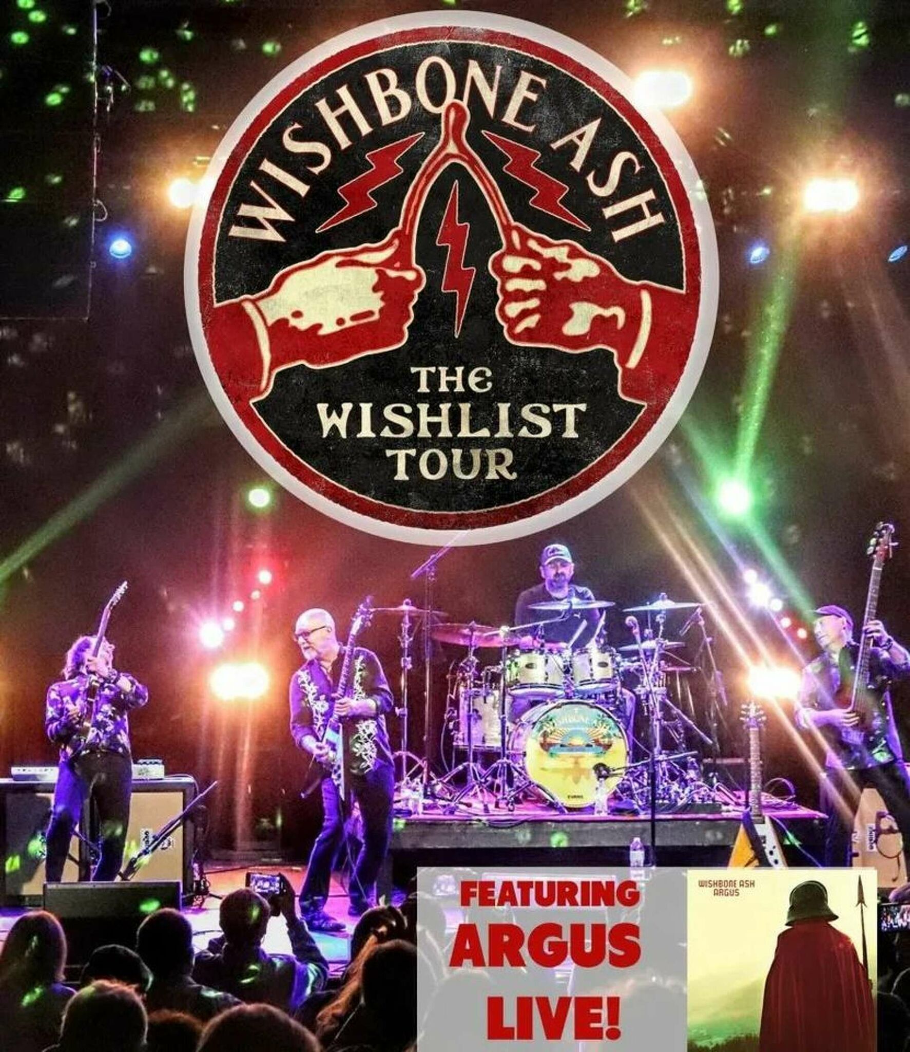 Wishbone Ash concert review at Wildey Theatre