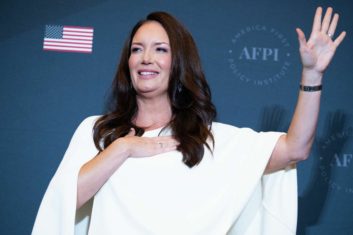 UNITED STATES - JULY 26: Brooke Rollins, president and CEO of AFPI, is seen during the America First Policy Institute's America First Agenda Summit at the Marriott Marquis on Tuesday, July 26, 2022. (Tom Williams/CQ-Roll Call, Inc via Getty Images)