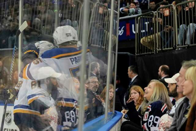 Bolduc Scores 2, Blues Top Rangers 5-2 To Make A Winner Of Coach Jim ...