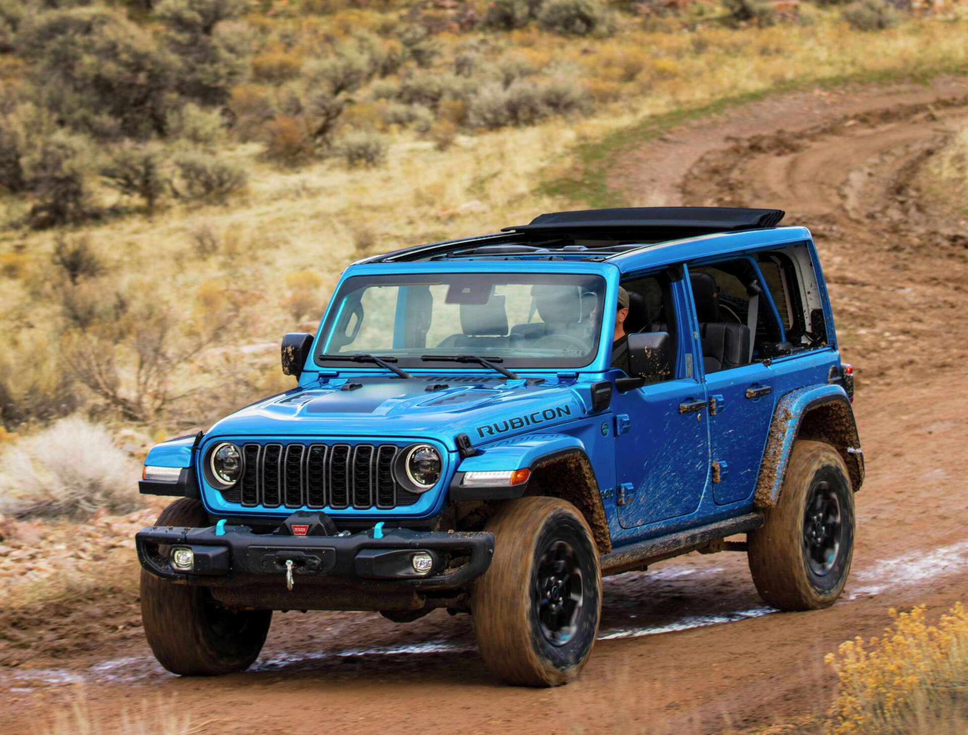 Jeep s Wrangler Rubicon adds plug in hybrid option