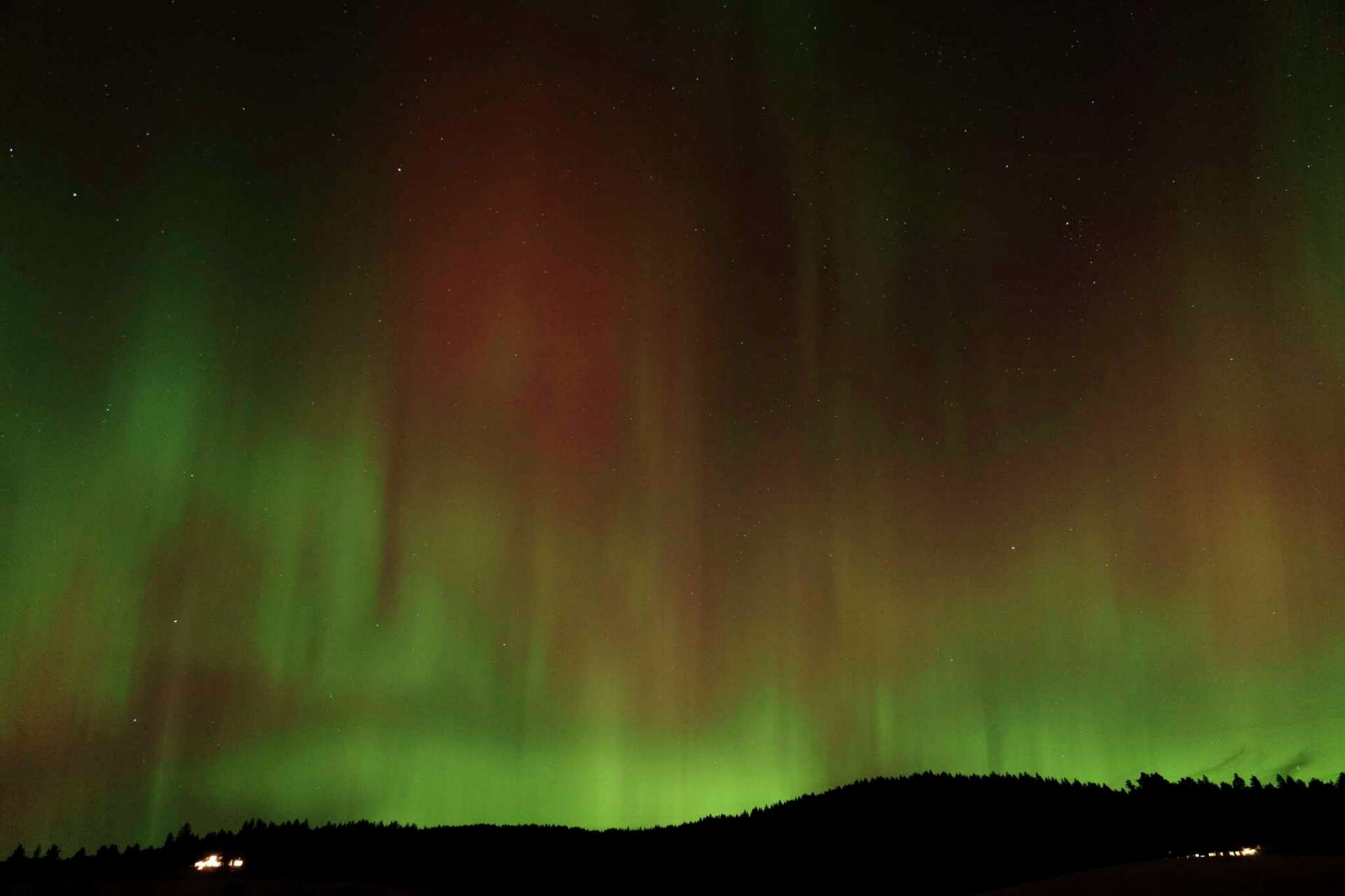 Northern lights may be faintly visible across parts of the US this