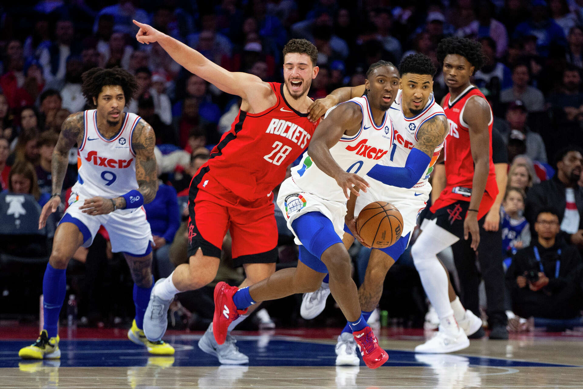 Houston Rockets hold off Philadelphia 76ers in overtime