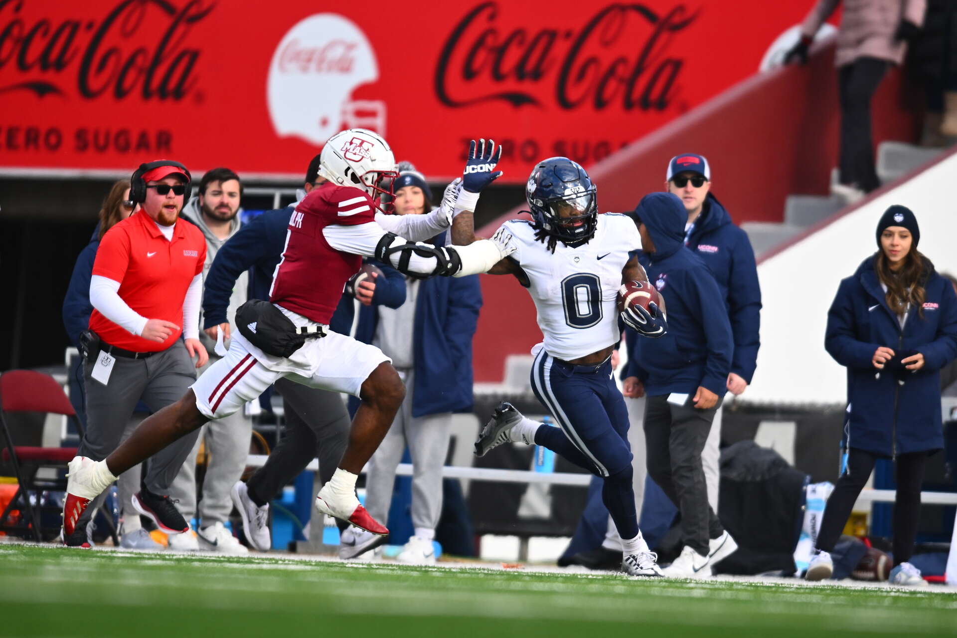 UConn football team ends regular season with win over UMass