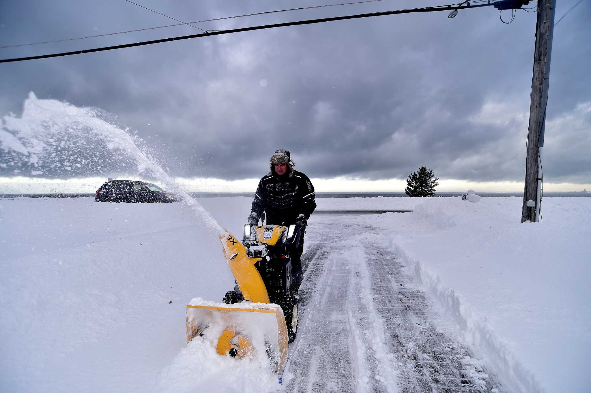 This N.Y. community got almost 4 feet of snow — and more is on the way