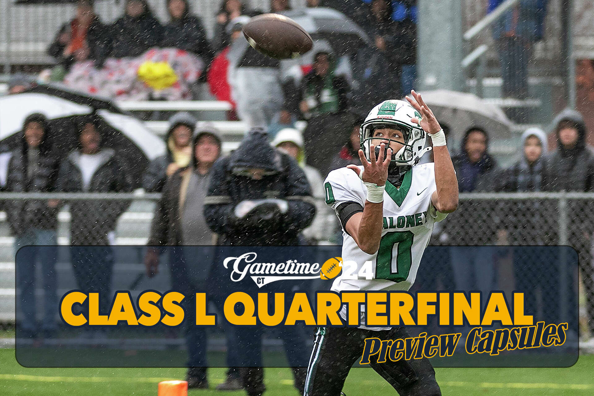 Class L CIAC quarterfinal high school football previews 2024