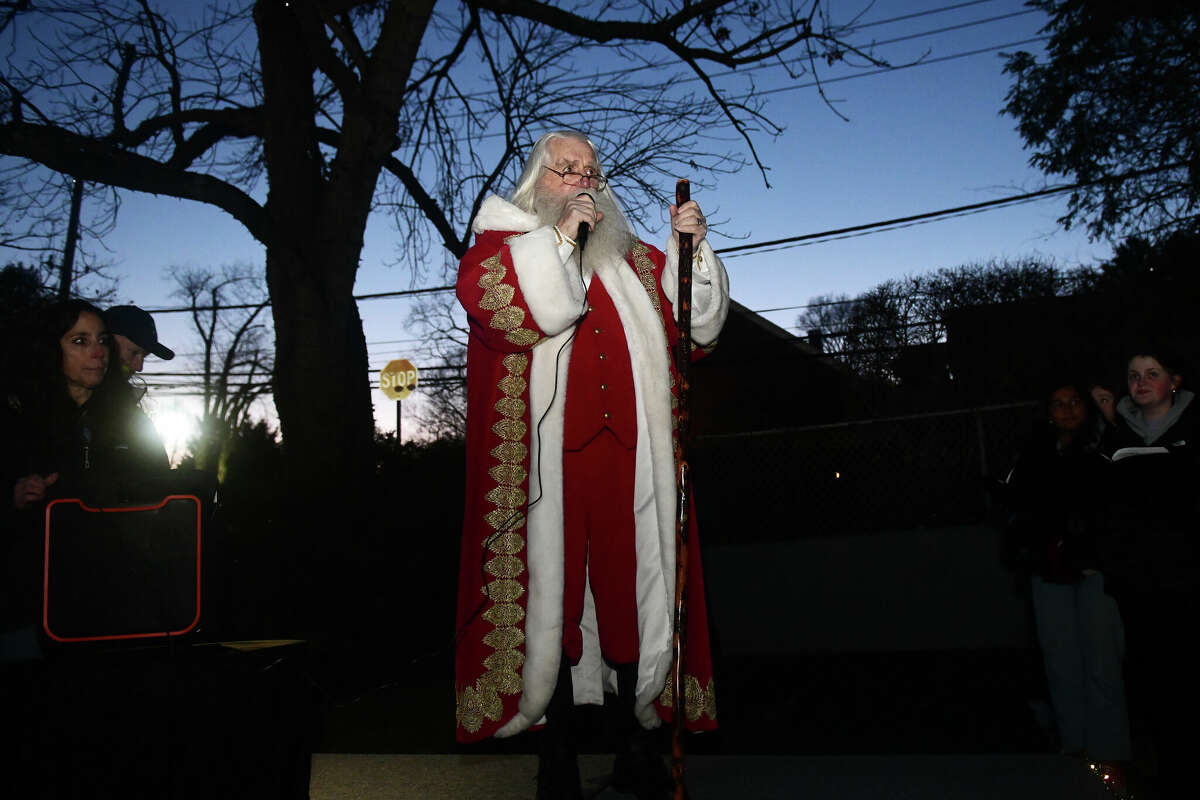 In Photos: Santa comes to town for the Darien Sport Shop's annual Christmas tree lighting