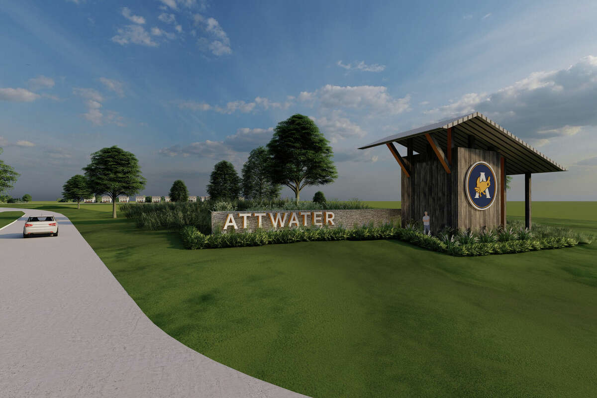 Attwater, the 470-acre development in Waller will be opening to home sales early next year. 