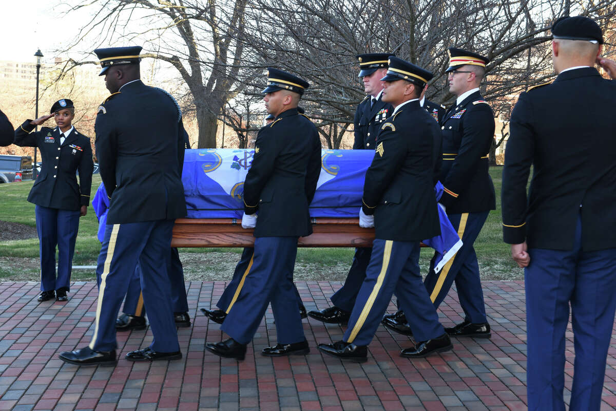 Former Gov. M. Jodi Rell remembered at CT Capitol: 'Right person at the right time'