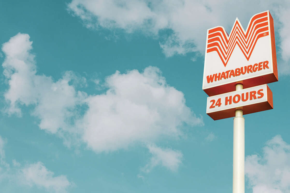 Whataburger sign. 