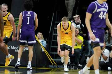 Josh Dix Swishes A Game-winning 3 Just Before The Buzzer To Give Iowa ...