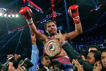 Manny Pacquiao, Winner Of Titles In A Record 8 Weight Classes, Elected ...