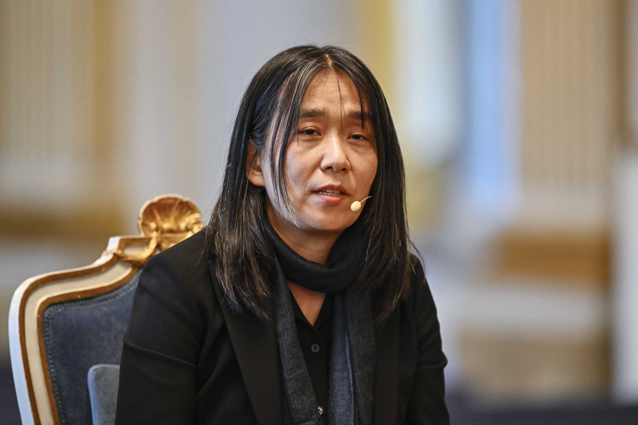 Han Kang, winner of the Nobel Literature Prize, is shocked by recent