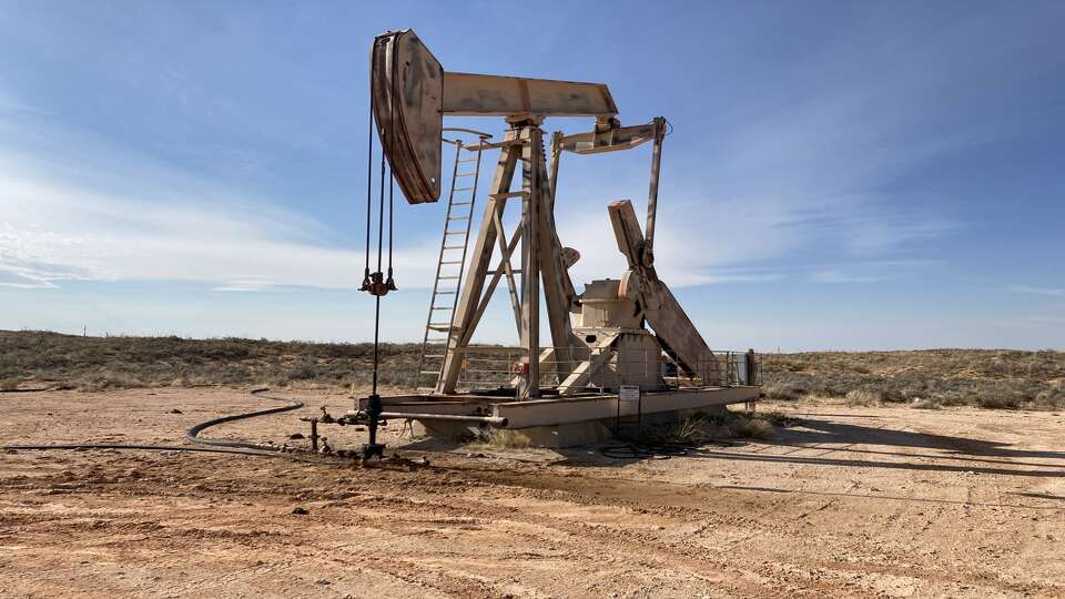 A pumping unit at work on EON Resources acreage in Eddy County, New Mexico. The company has struck a deal for $22.5 million in well completion funding to rework 45 producing and injection wells.